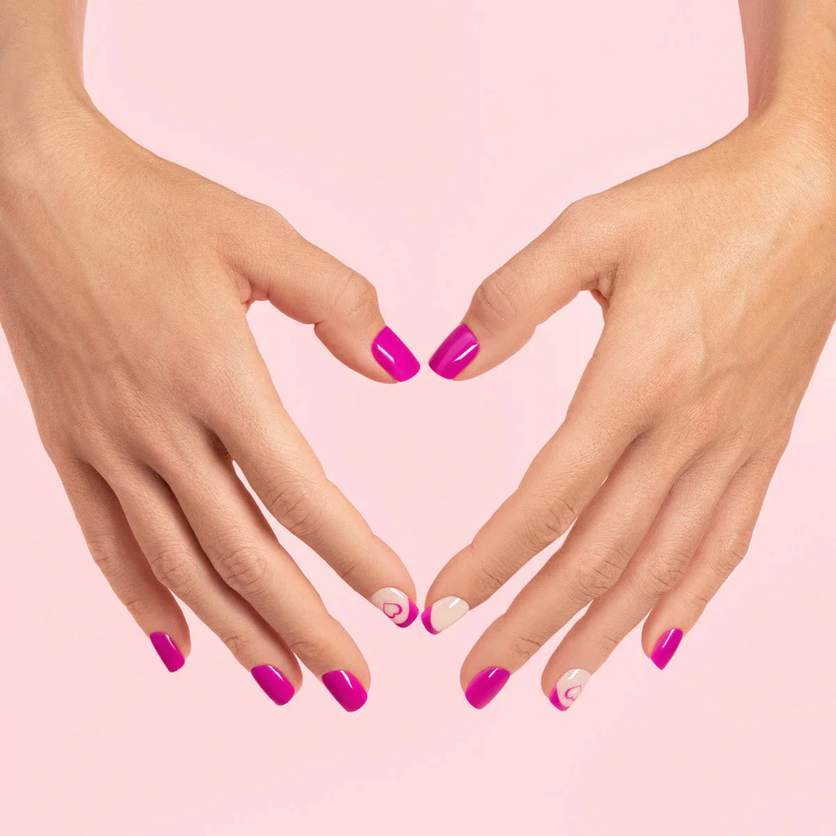 Amora Me - Short Squoval Nail On Press On Manicure IE - Image 2