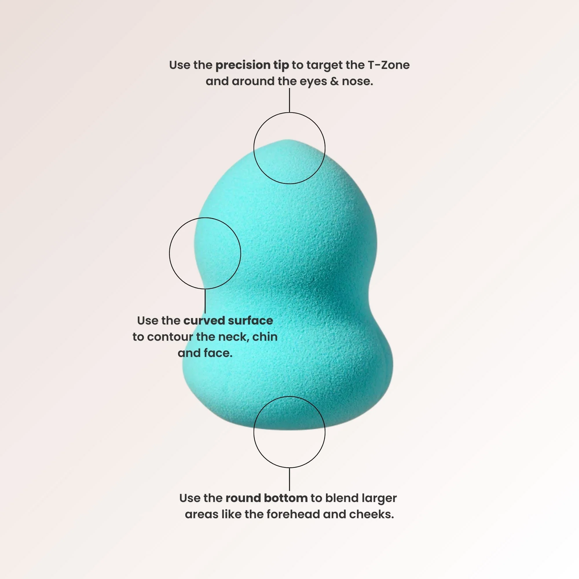 JOAH Make-up Blending Sponge Curvy - Image 6