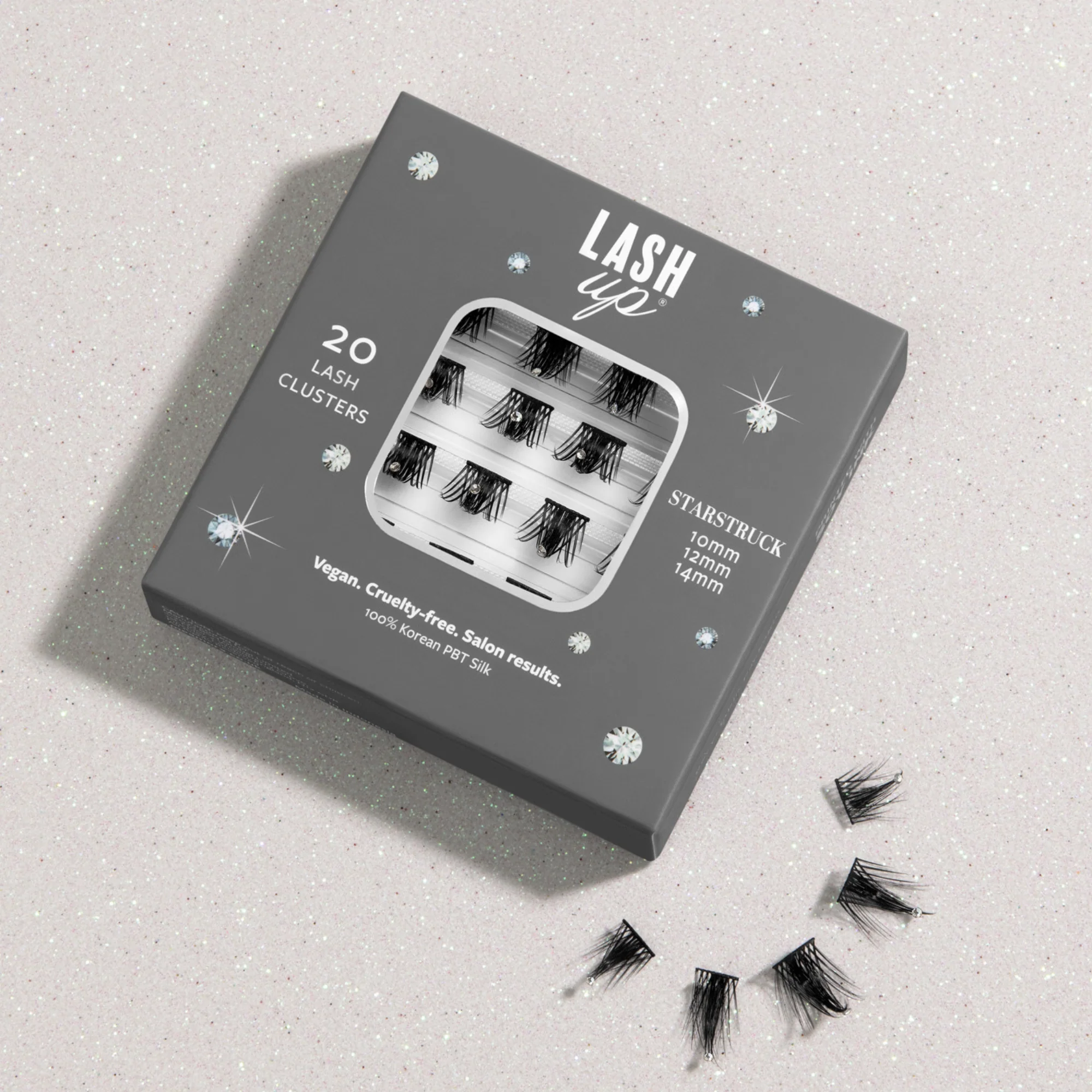 Starstruck Lash Up Clusters 10mm, 12mm, 14mm Multipack - Image 3