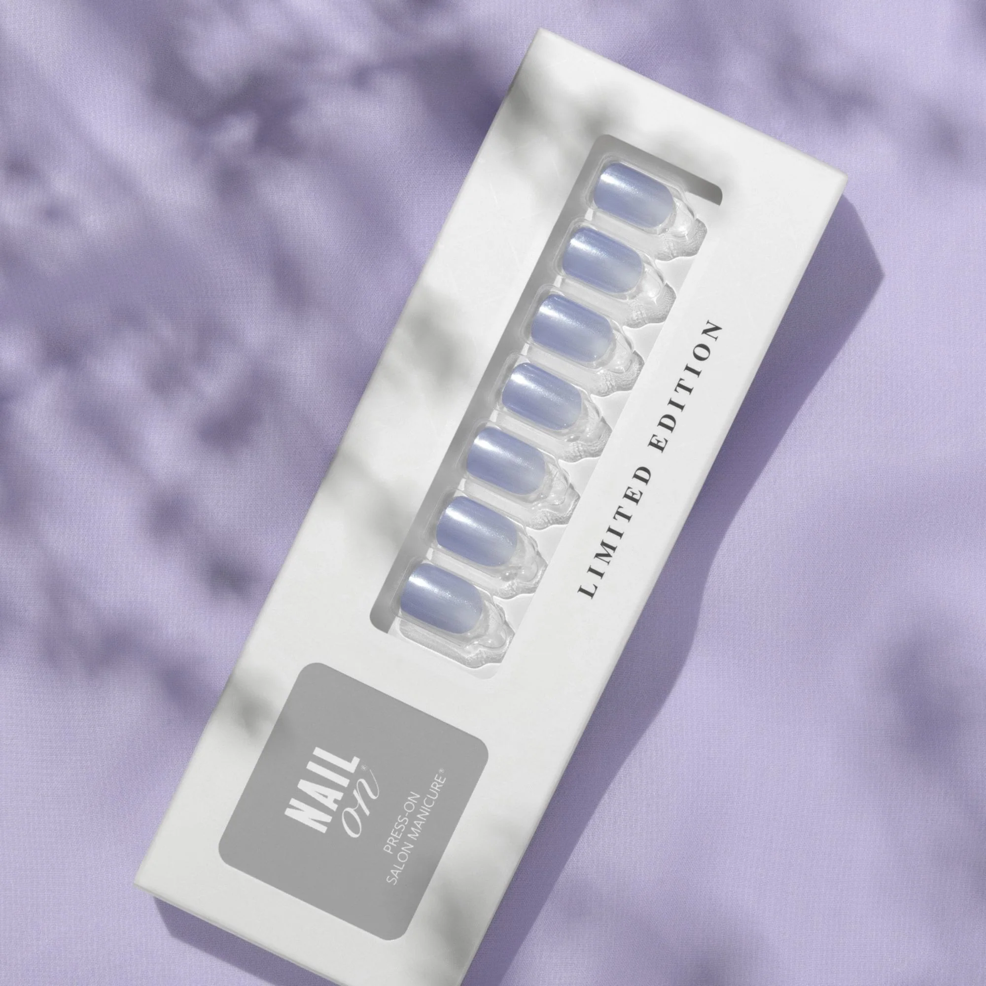 Lavender Mist - Short Squoval Press On Manicure - Image 3