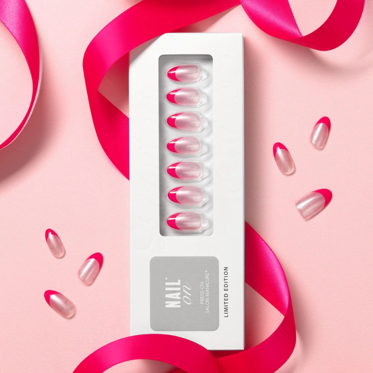 Love You Back - Medium Almond Nail On Press On Manicure - Image 3