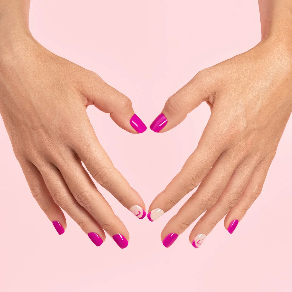 Amora Me - Short Squoval Nail On Press On Manicure - Image 3