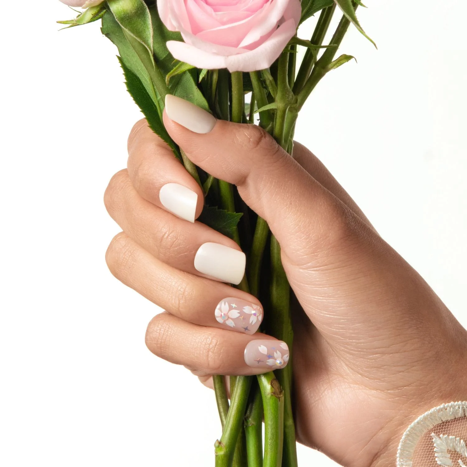 Promises- Squoval Weekender Press On Manicure - Image 2