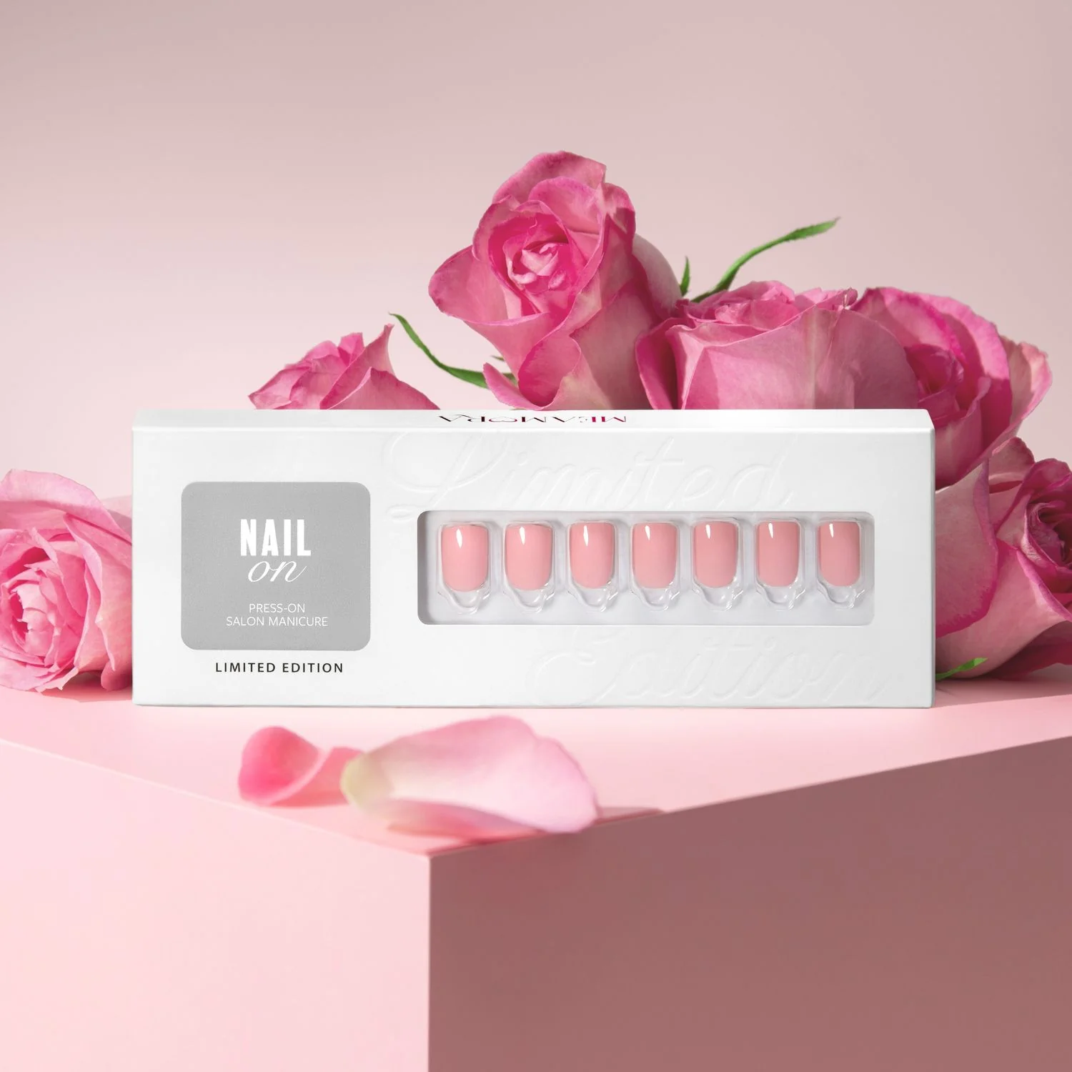 Posy Pink - Squoval Weekender Press On Manicure IE - Image 3